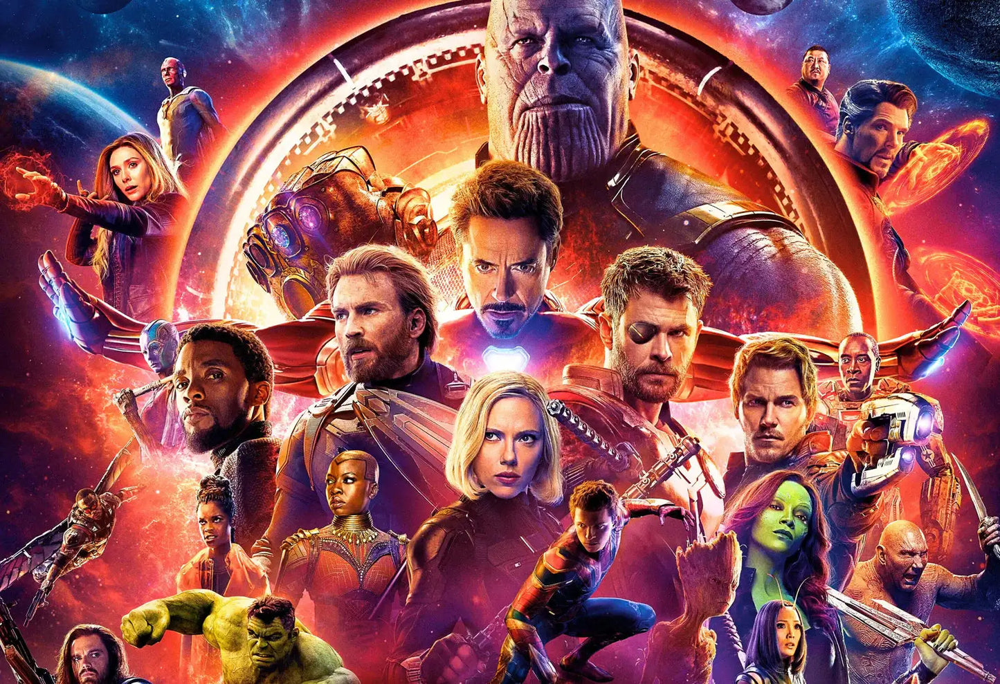 Ultimate Avengers vs. Thanos Wall Art -  - Jolly Gifts And Arts