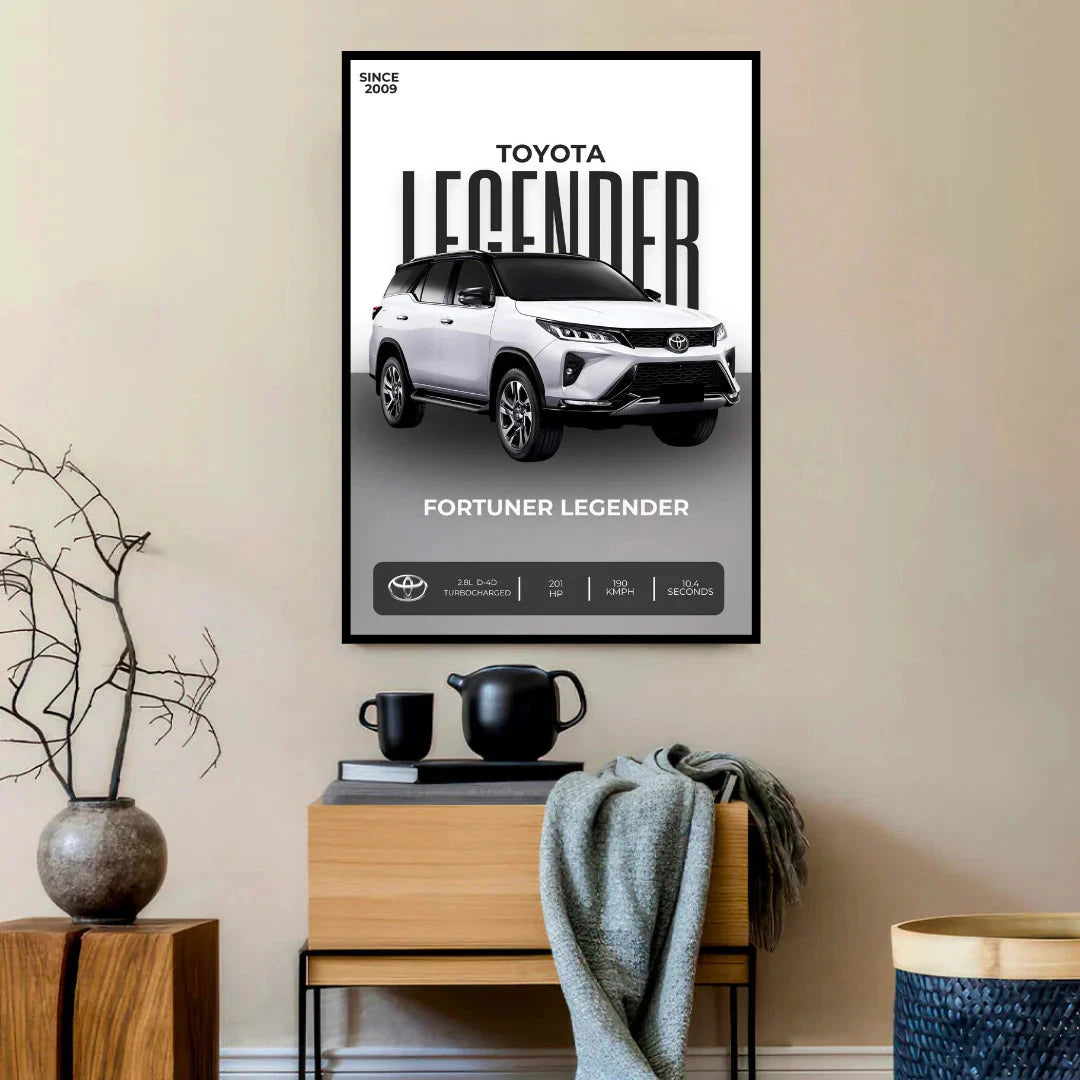 Fortuner Legender Car Poster