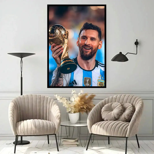 Messi: Glory Achieved - World Champion Celebration Poster -  - Jolly Gifts And Arts