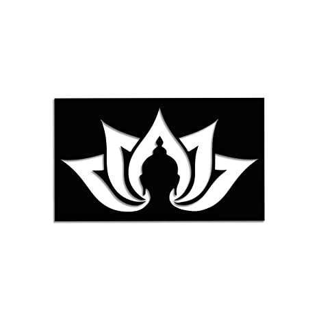 Lotus Flower & Buddha Head Wall Art Jolly Gifts And Arts