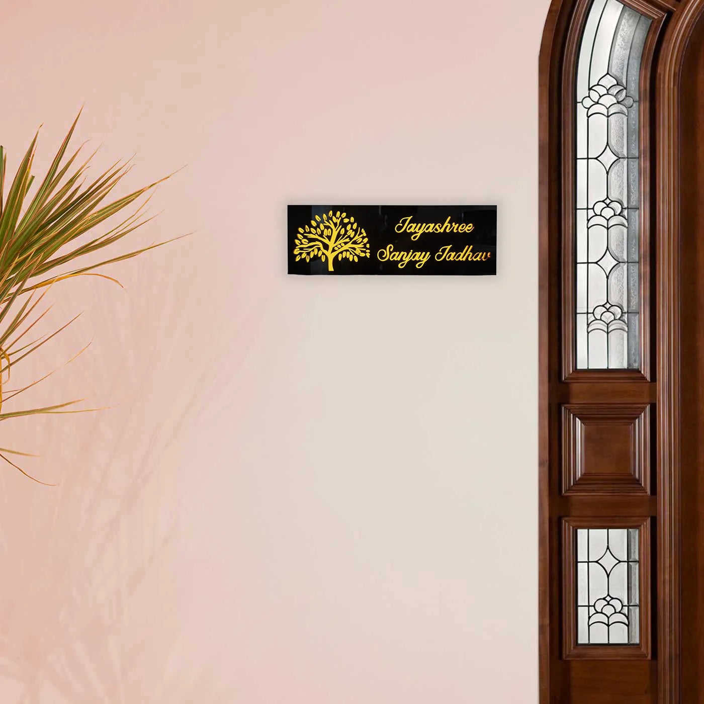 Personalized Tree Theme Acrylic Name Plate