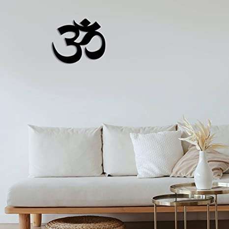 Zen Om Silhouette Wall Decor
