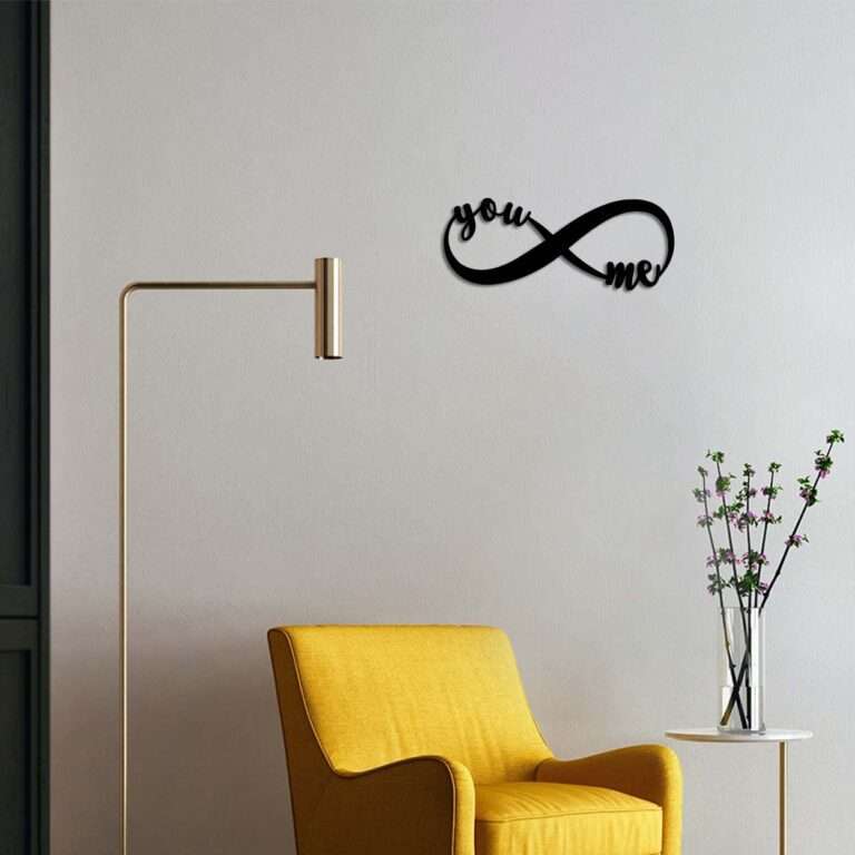 "You & Me" Infinity Symbol Wall Art -  - Jolly Gifts And Arts