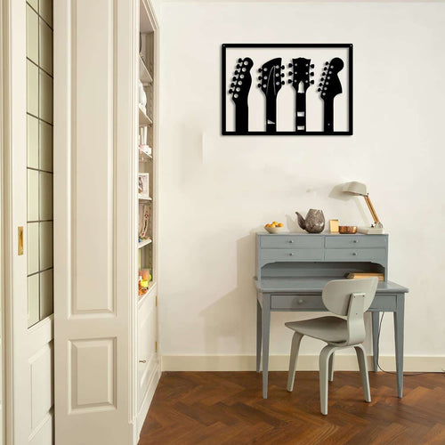 Guitar Headstock Wall Art -  - Jolly Gifts And Arts