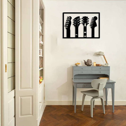 Guitar Headstock Wall Art -  - Jolly Gifts And Arts