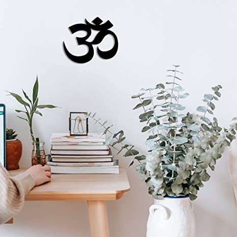 Zen Om Silhouette Wall Decor