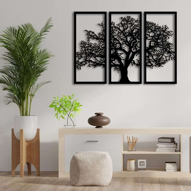 Tree Wall Decor 3 Panels -  - Jolly Gifts And Arts