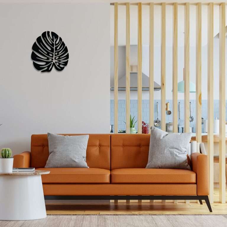 Monstera Leaf Silhouette Wall Art -  - Jolly Gifts And Arts