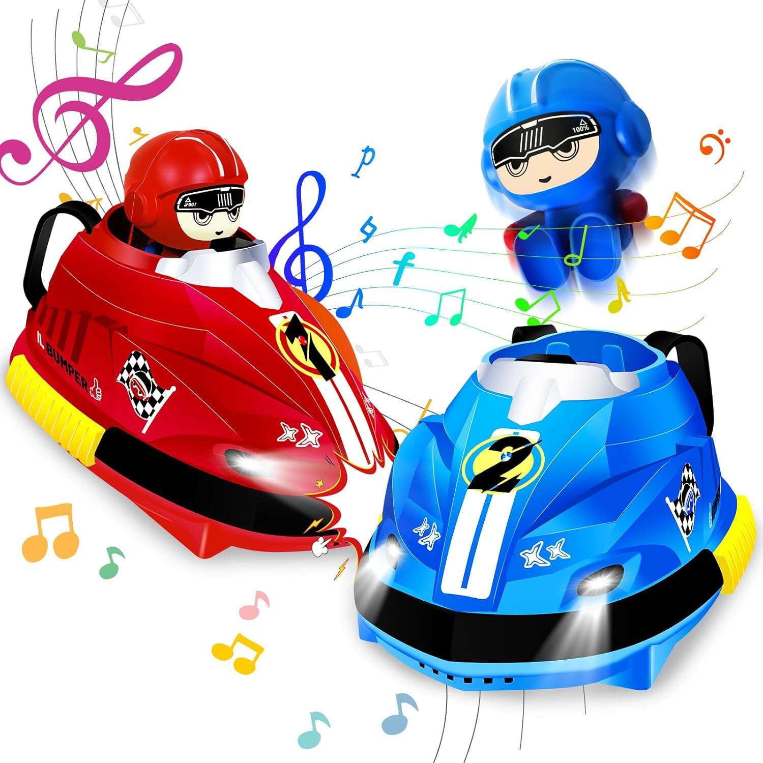 RC Battle Stunt Cars (2-Pack)