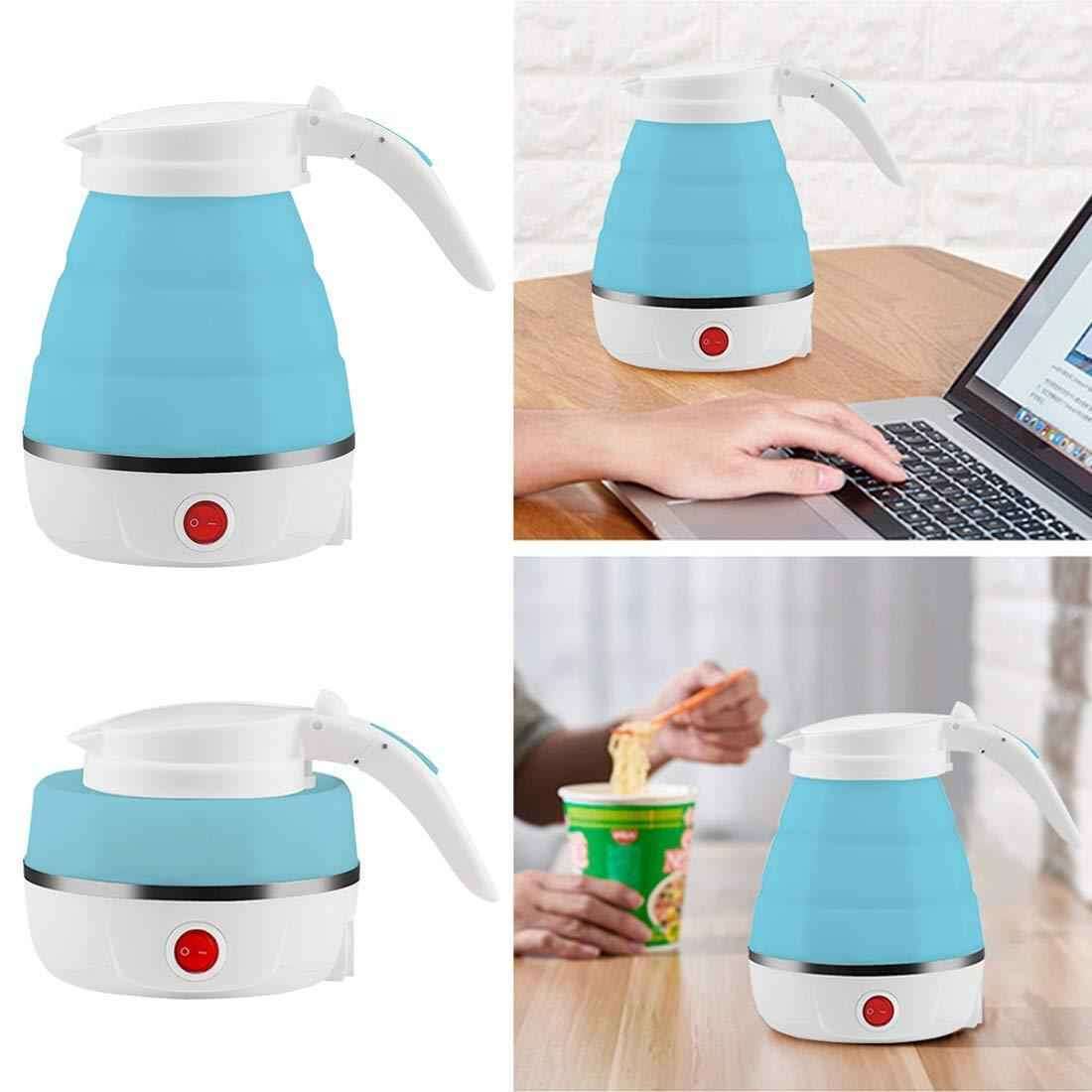 Electric Kettle - Silicone Foldable Electric Water Kettle   ( 600 ml )