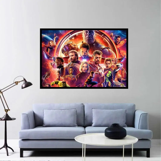 Ultimate Avengers vs. Thanos Wall Art -  - Jolly Gifts And Arts