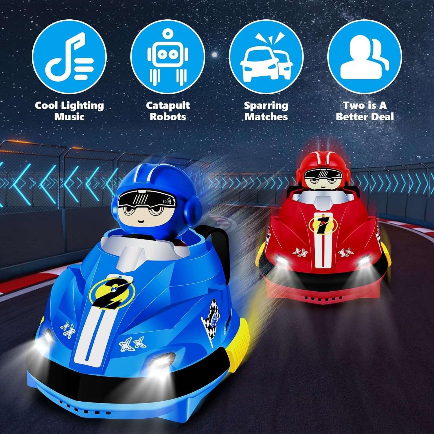 RC Battle Stunt Cars (2-Pack)