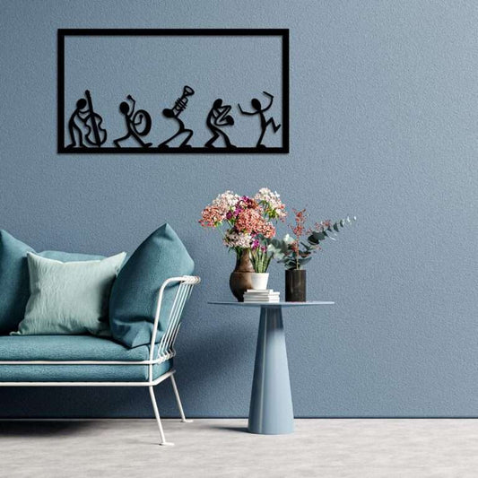 Whimsical Musician Figures Wall Decor -  - Jolly Gifts And Arts