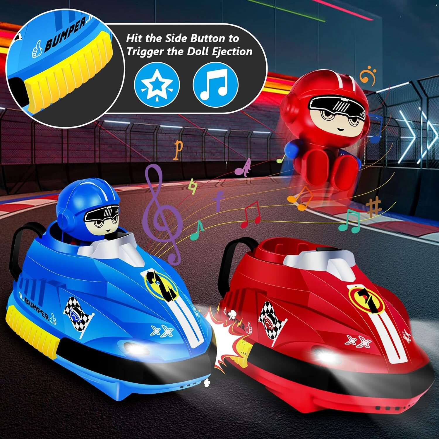 RC Battle Stunt Cars (2-Pack)