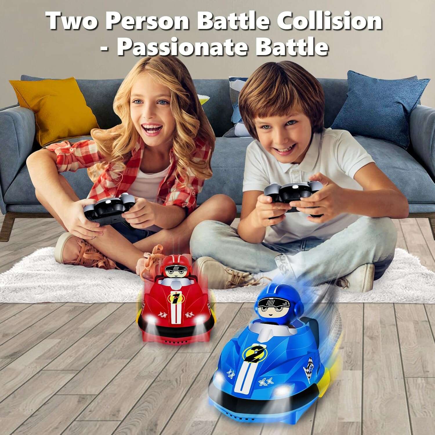 RC Battle Stunt Cars (2-Pack)
