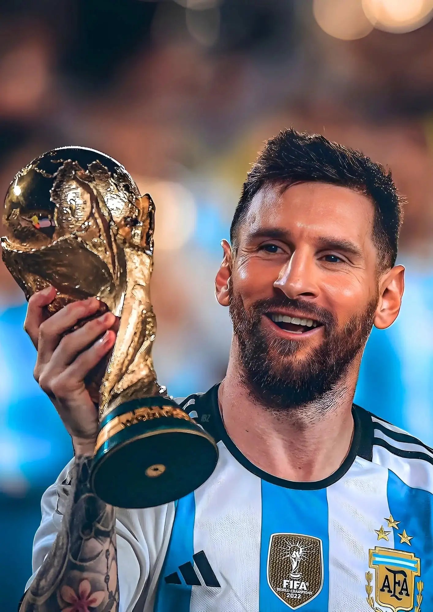Messi: Glory Achieved - World Champion Celebration Poster -  - Jolly Gifts And Arts