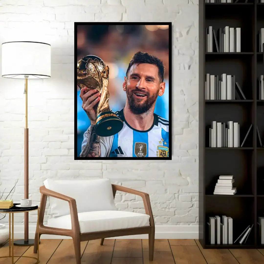 Messi: Glory Achieved - World Champion Celebration Poster -  - Jolly Gifts And Arts