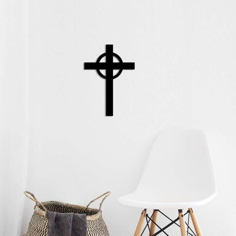 Classic Celtic Cross Wall Art -  - Jolly Gifts And Arts