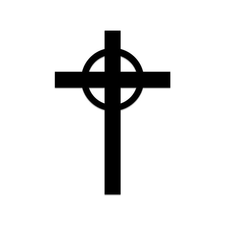 Classic Celtic Cross Wall Art -  - Jolly Gifts And Arts
