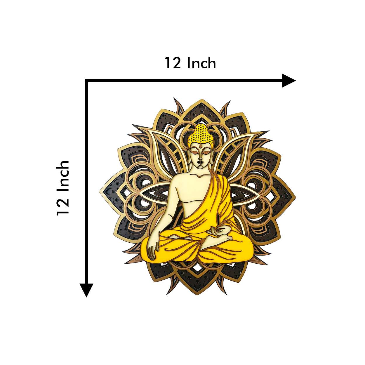Multi-Layered Buddha Wall Art Jolly Gifts And Arts