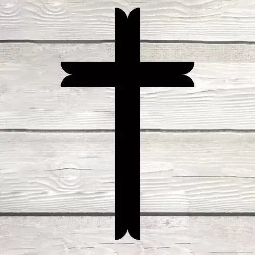 Minimalist T-Bar Cross Wall Art -  - Jolly Gifts And Arts