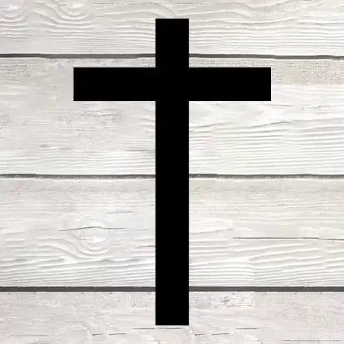 Minimalist Latin Cross Wall Art -  - Jolly Gifts And Arts