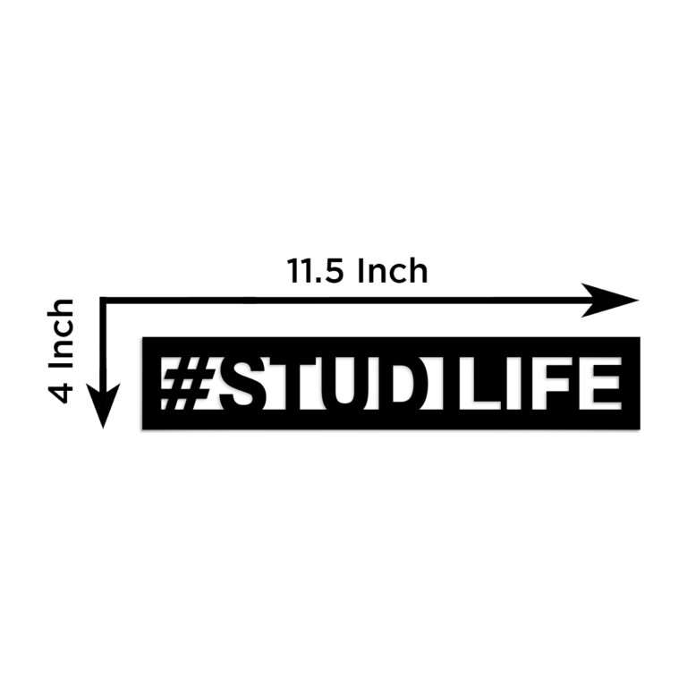 "STUDILIFE" Wall Decor Sign -  - Jolly Gifts And Arts