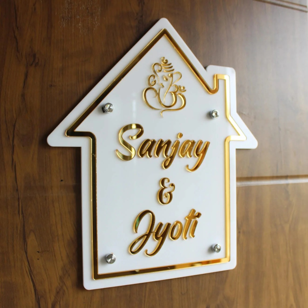 Personalized Housewarming Gift Nameplate