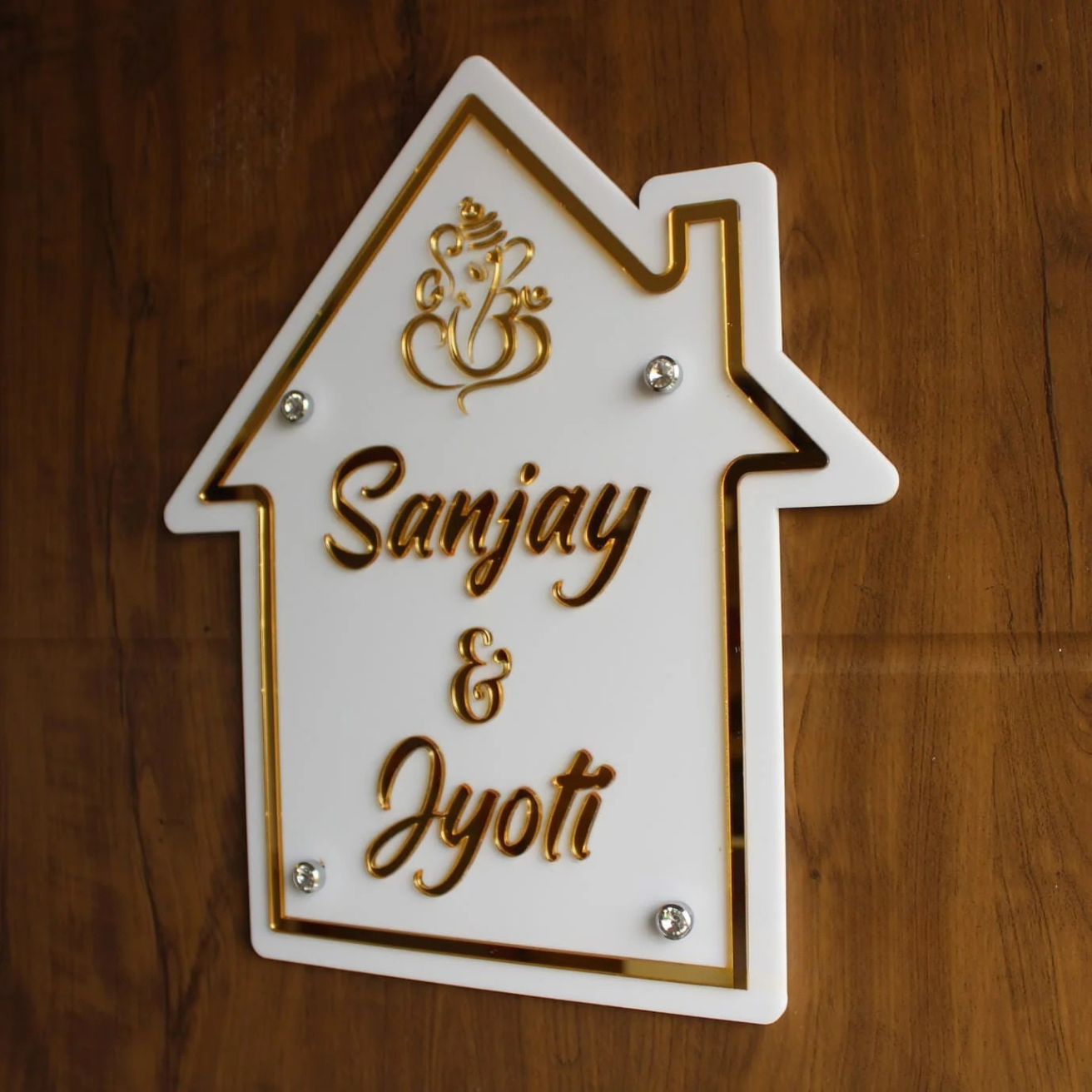 Personalized Housewarming Gift Nameplate