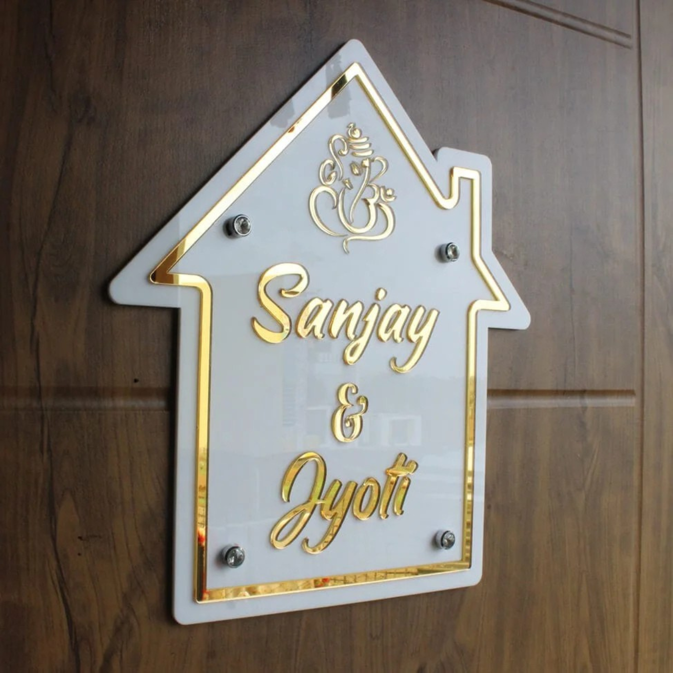 Personalized Housewarming Gift Nameplate