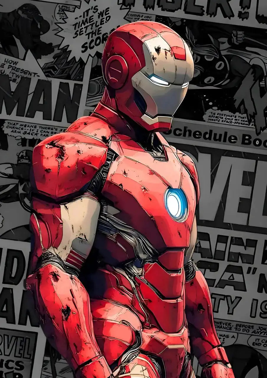 Iron Man Wall Art -  - Jolly Gifts And Arts