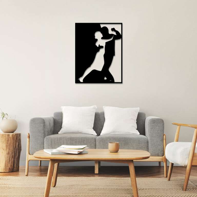 Modern Couple Dancing Wall Art -  - Jolly Gifts And Arts