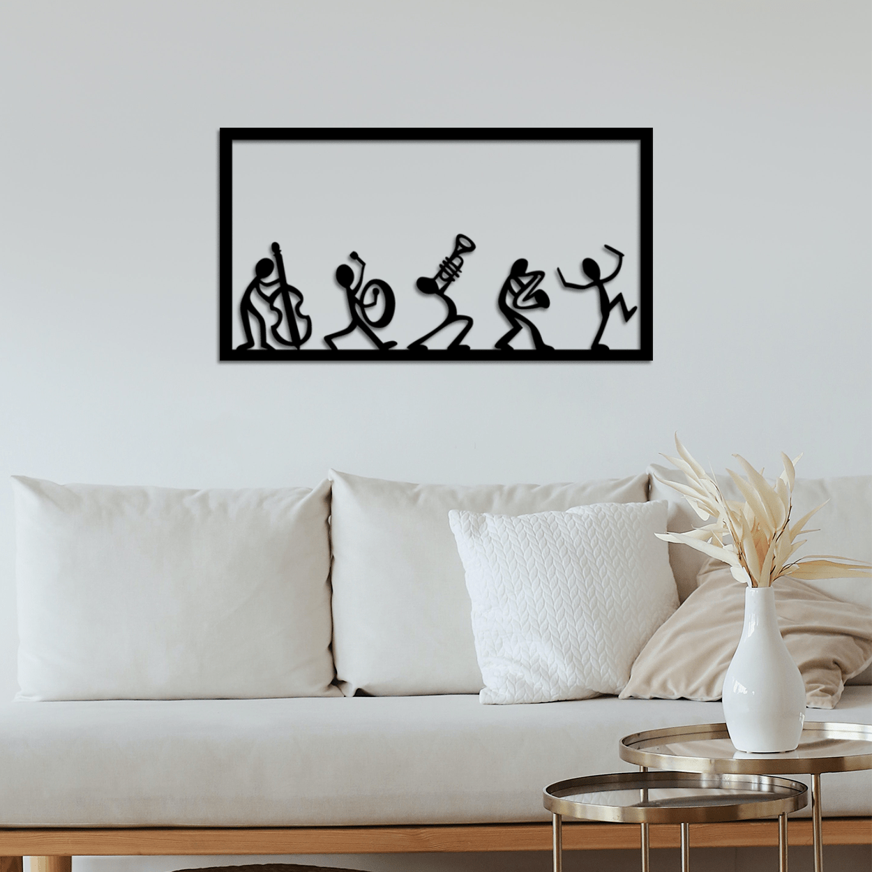 Whimsical Musician Figures Wall Decor -  - Jolly Gifts And Arts