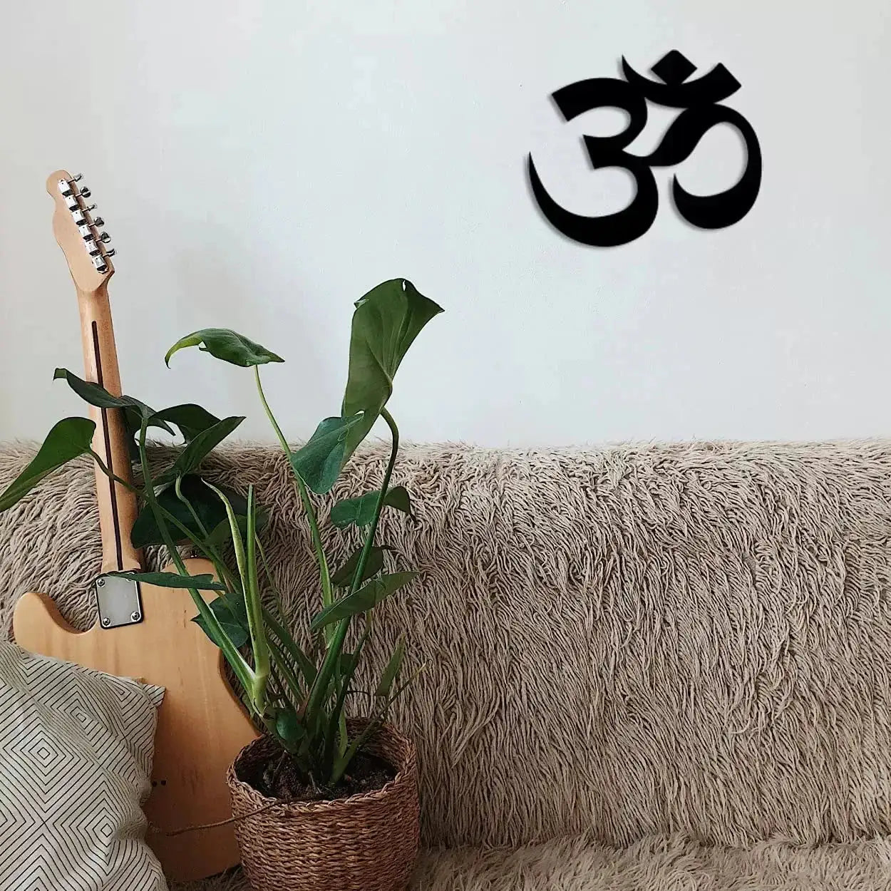 Zen Om Silhouette Wall Decor