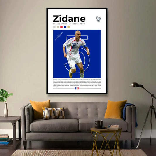 Midfield Maestro Poster-Zidane -  - Jolly Gifts And Arts