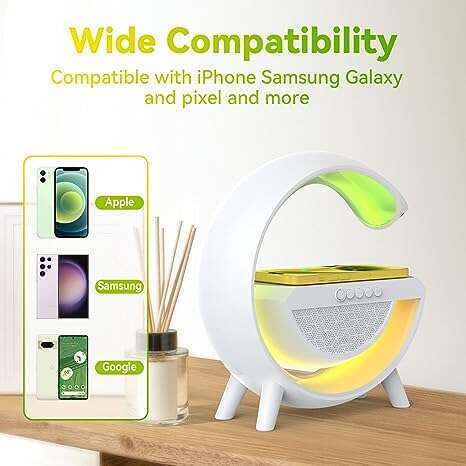 4-in-1 LED Charging Speaker Lamp