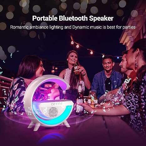 4-in-1 LED Charging Speaker Lamp