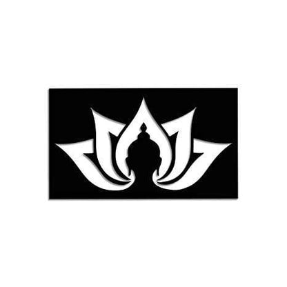 Lotus Flower & Buddha Head Wall Art Jolly Gifts And Arts
