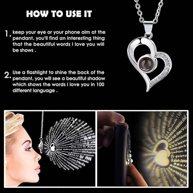 Forever Rose Flower & Premium Necklace Box Set – Timeless Elegance by Jolly Gifts And Arts