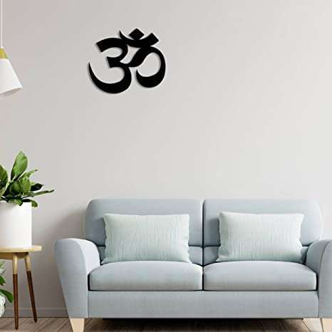 Zen Om Silhouette Wall Decor