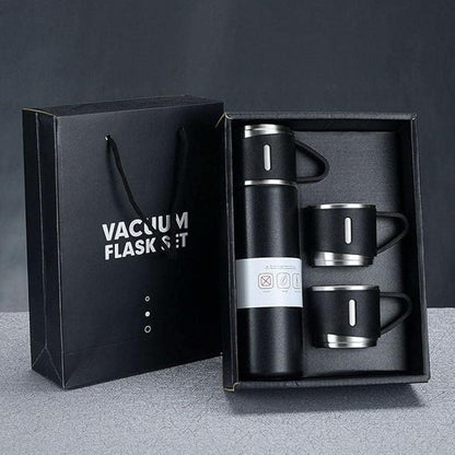 Thermal Vacuum Flask & Mug Gift Set