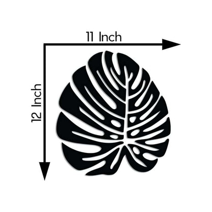 Monstera Leaf Silhouette Wall Art -  - Jolly Gifts And Arts