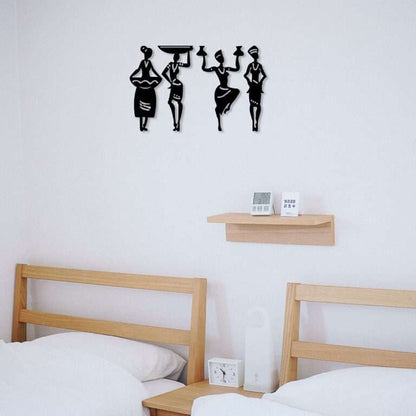 Tribal Women Figurines Wall Art -  - Jolly Gifts And Arts