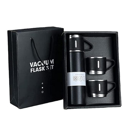 Thermal Vacuum Flask & Mug Gift Set