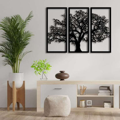 Tree Wall Decor 3 Panels -  - Jolly Gifts And Arts