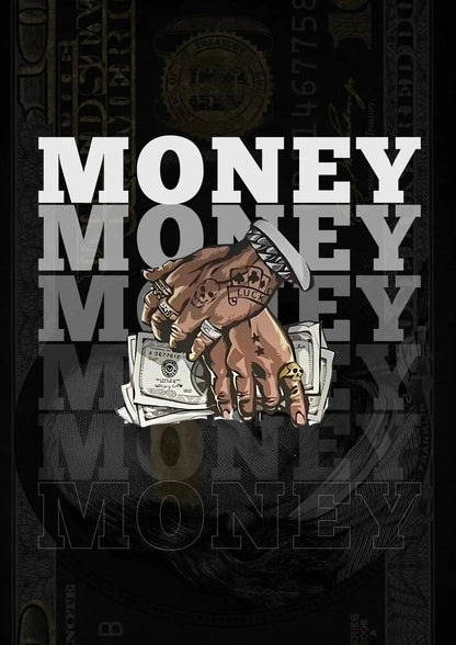 "Money Mindset" Wall Art Print