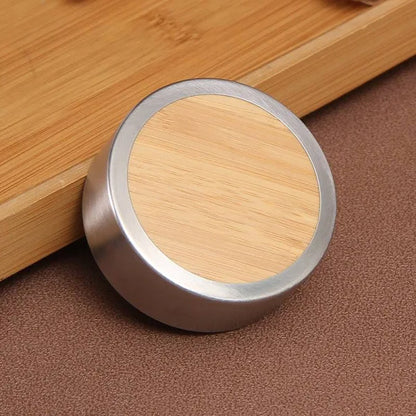 Personalized Bamboo Vacuum Flask with Strainer -  - Jolly Gifts And Arts