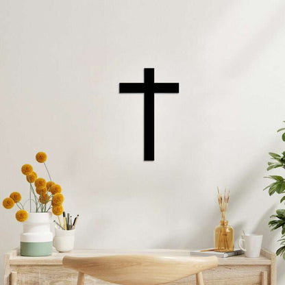 Minimalist Latin Cross Wall Art -  - Jolly Gifts And Arts
