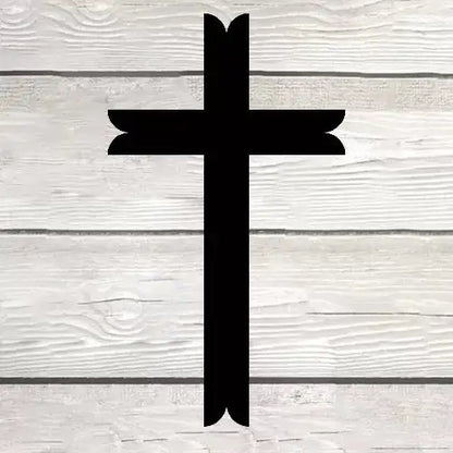 Minimalist T-Bar Cross Wall Art -  - Jolly Gifts And Arts