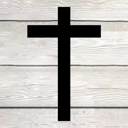 Minimalist Latin Cross Wall Art -  - Jolly Gifts And Arts